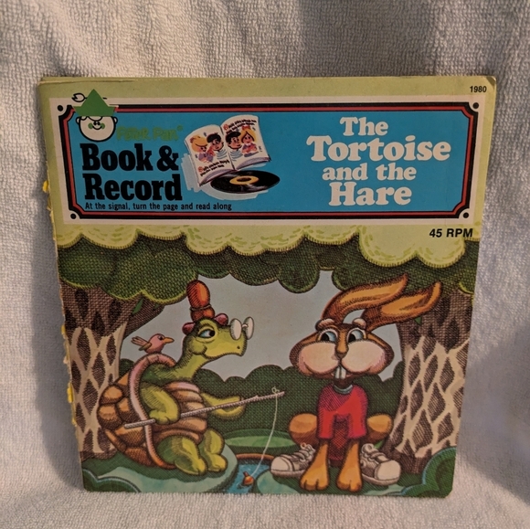 peter pan records Other - The Tortoise and the Hare Book & Record